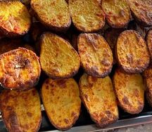 Картофель на углях