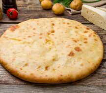 Пирог Картофель-грибы большой