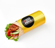 Папина шаурма с курицей и хумусом Xl
