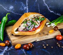 Шаурма по-армянски со свининой в булке
