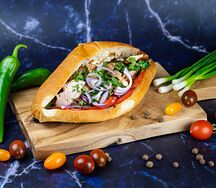 Шаурма по-армянски с курицей в булке