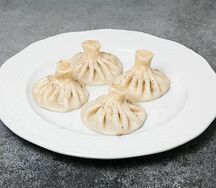 Хинкали с грибами