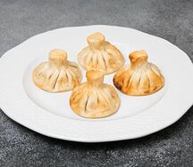 Жареные хинкали с грибами