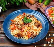 Плов с говядиной