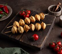 Пельмешки фри с кетчупом