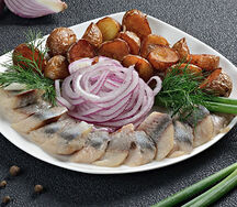 Селёдка с картошкой