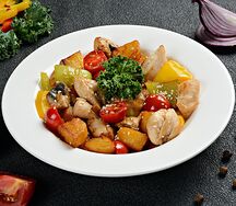 Курица по-деревенски