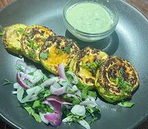 Кабачки на мангале