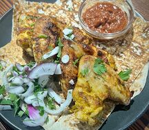 Шашлык из куриных крыльев