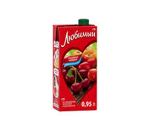 Сок Любимый Вишнёвая черешня