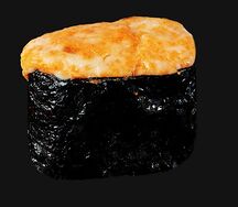 Sushi с креветкой запеченные