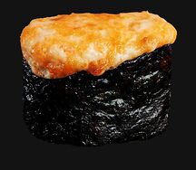 Sushi с лососем запеченные