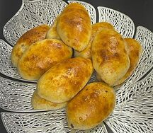 Пирожки для компании с капустой 