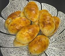 Пирожки для компании с картофелем 