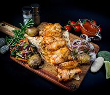 Шашлык из куриных крылышек