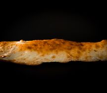 Багет с сыром и грибами