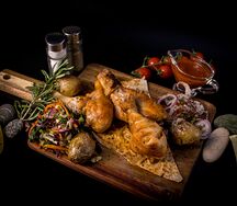 Шашлык из куриной голени