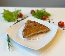 Самса с картошкой и шпинатом