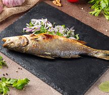 Шашлык из сибаса