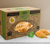 Замороженная кюрза с курицей