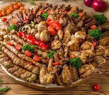 Ассорти из шашлыков на большую компанию