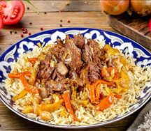 Плов с говядиной