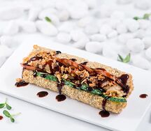 Суши-хот-дог с креветками