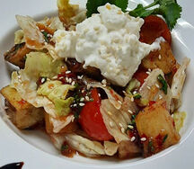 Салат с баклажанами