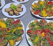 Овощи на мангале