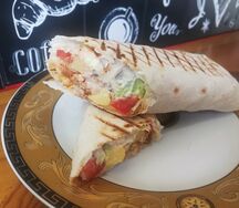 Шаурма с картошкой фри