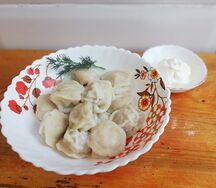 Домашние пельмени со свининой