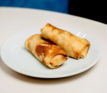 Блинчик с ветчиной и сыром