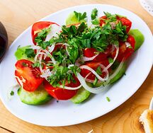 Салат Овощной по-домашнему