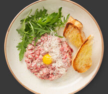 Тартар из говяжьей вырезки