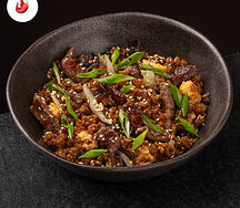 Рис с говядиной по-сычуаньски