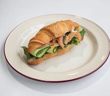 Сэндвич с лососем