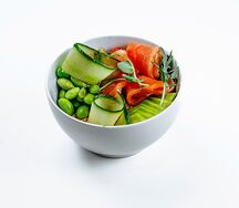 Боул с лососем