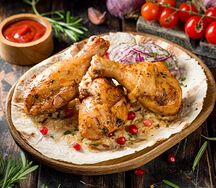 Шашлык из куриной голени