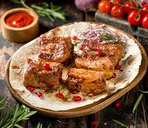 Шашлык из свиных ребрышек