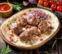 Шашлык из бараньей мякоти