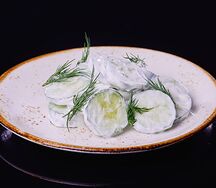 Огурчики со сметаной