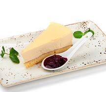 Чизкейк с домашним вареньем