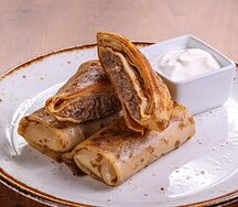 Блины с мясом