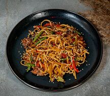 Лапша с говядиной Черный перец