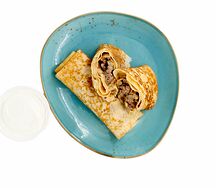 Блинчики с мясом