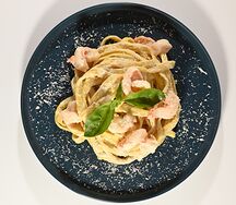 С креветками