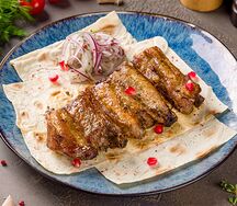 Шашлык из рёбер свинины