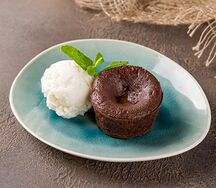 Шоколадный фондан