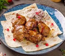 Шашлык из шейки свинины