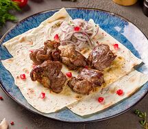 Шашлык из мякоти баранины